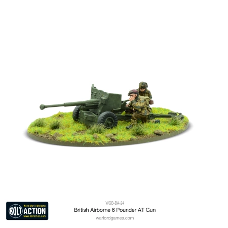 BOLT ACTION British Airborne Six Pounder AT Gun