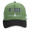 Czapka Baseball Zielona P-40E 3D Fostex