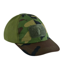 CZAPKA MTH MESH TACTICAL HAT WOODLAND CAMO SHADOW