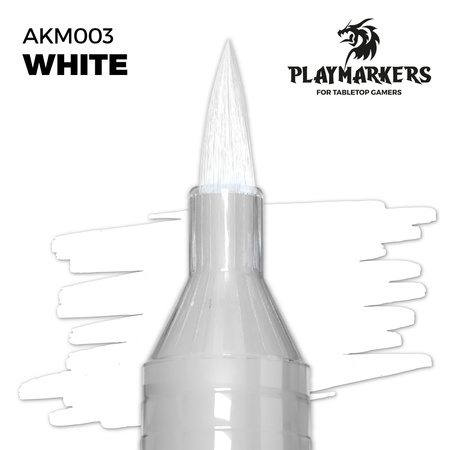 AK Interactive - WHITE – PLAYMARKER