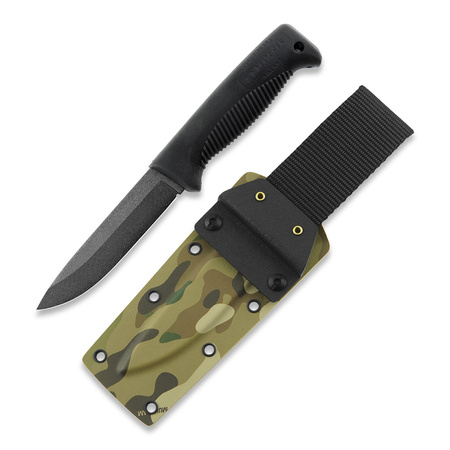 Nóż Peltonen Sissipuukko M07 Ranger Black PTFE - pochwa kydexowa Multicam FJP153