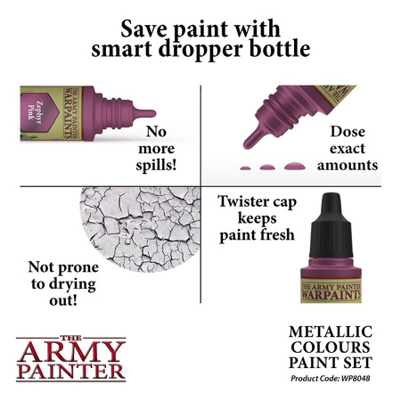 Army Painter Metallic Paint Set