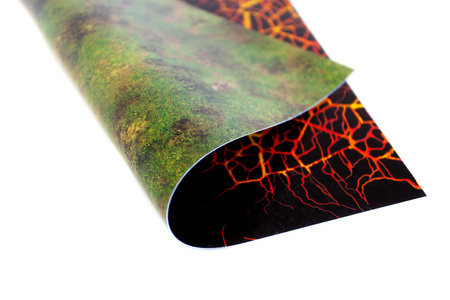 PLAYMATY Pola Lawy 44”x60” / 112x152 cm - dwustronna mata lateksowa