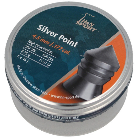 Śrut H&N Silver Point 4.5mm 500szt