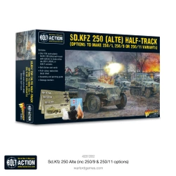 BOLT ACTION Sd.Kfz 250 (Alte) Half-Track (Options for 250/1, 250/9, 250/11)