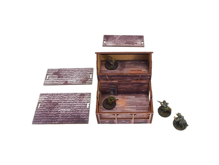 MICRO ART - WW2 Ostfront Village Workshop (1) (28mm)