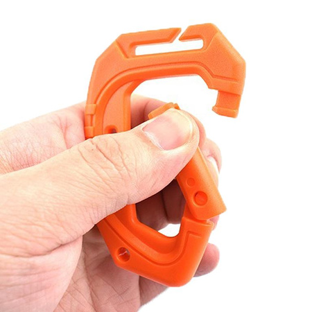 Karabińczyk Polimerowy MOLLE KBM1 Zielony CMG