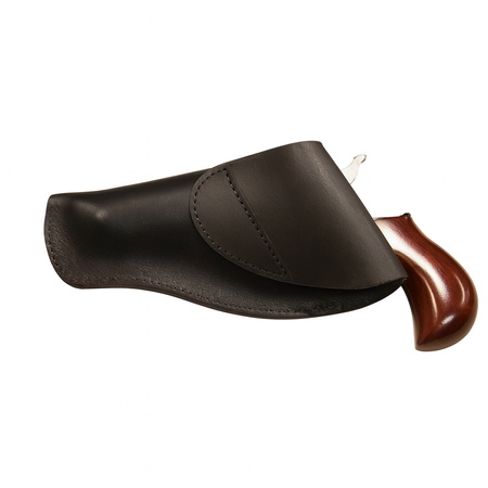 Kabura Skórzana Do Rewolwerów Czarnoprochowych California 3,5" Czarna Gunfigter Armory