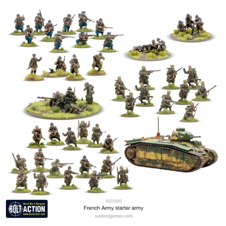 BOLT ACTION French Army Starter Army