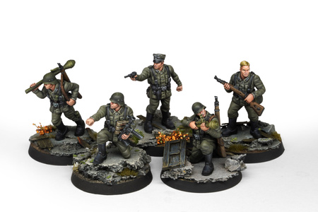 AK Interactive FORTUNATE SONS · PANZERGRENADIER DIVISION · 10 MINIATURES 30MM SCALE