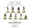 Black Powder Colonial Militia Men (Plastic Box)