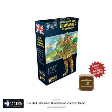 BOLT ACTION British & Inter-Allied Commandos weapons teams