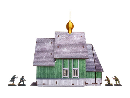 MICRO ART - WW2 Ostfront Village Tserkov (1) (28mm)