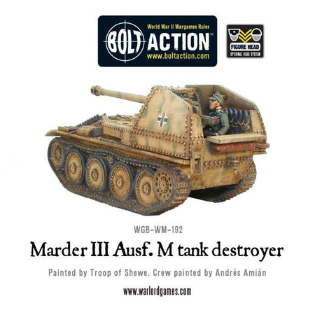 BOLT ACTION Marder III Ausf. M tank destroyer