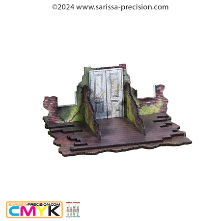 SARISSA PRECISION - Destroyed City Block D (400x300) - Full Colour