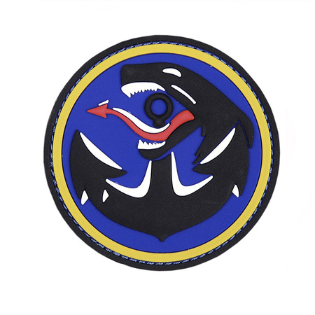 Naszywka 3D PVC Formoza blue 101 INC