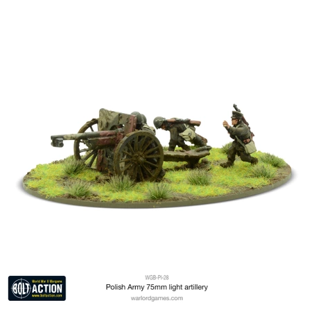 BOLT ACTION Polish Army 75mm Light Artillery