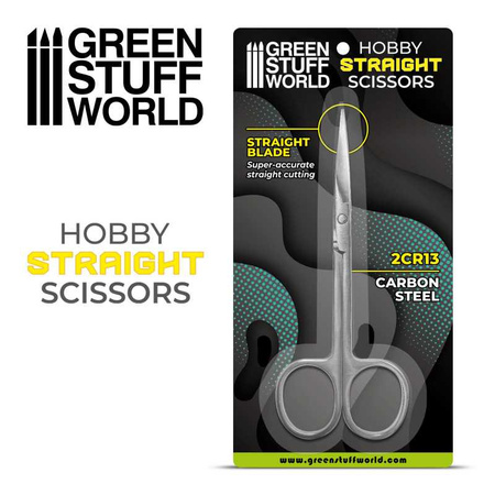 GSW - Hobby Scissors - Straight Tip