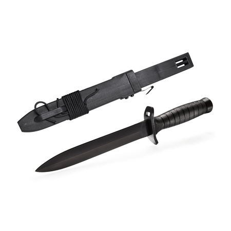 Nóż wojskowy czarny oksydowany sztylet  wz.98A