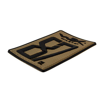 Naszywka Wiley X 87est. 55x80 mm Tan