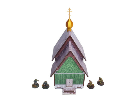 MICRO ART - WW2 Ostfront Village Tserkov (1) (28mm)