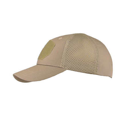 Czapka Baseball Mesh Piaskowa CMG