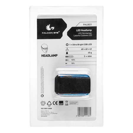 Latarka czołowa Falcon Eye Blaze 120 lm Mactronic