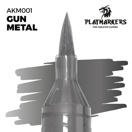 AK Interactive - GUN METAL – PLAYMARKER