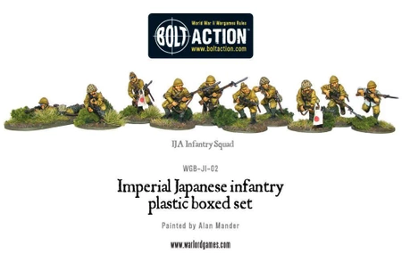 BOLT ACTION Imperial Japanese Infantry Plastic Boxed Set