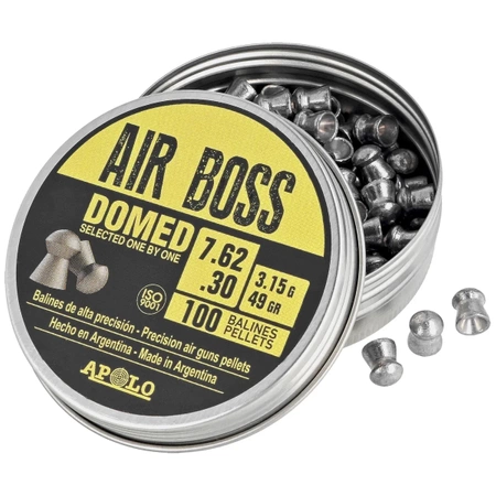 Śrut Apolo Air Boss Domed 7.62 mm, 100 szt. 3.15g/49.0gr (30201)