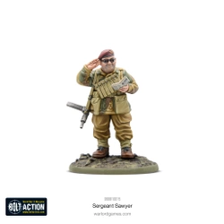 BOLT ACTION Sergeant Sawyer Charity Figure