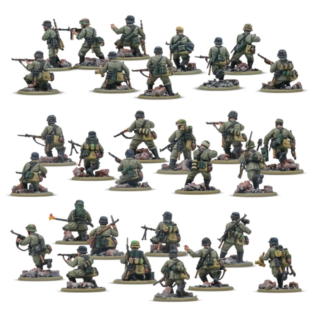 BOLT ACTION Rattenkrieg - German Veteran Infantry Starter Army