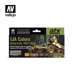 Vallejo: AFV - IJA Colors 1937-1945 8x17