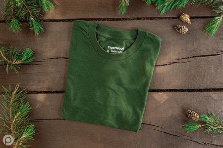 Koszulka T-Shirt zielona Tiger Wood