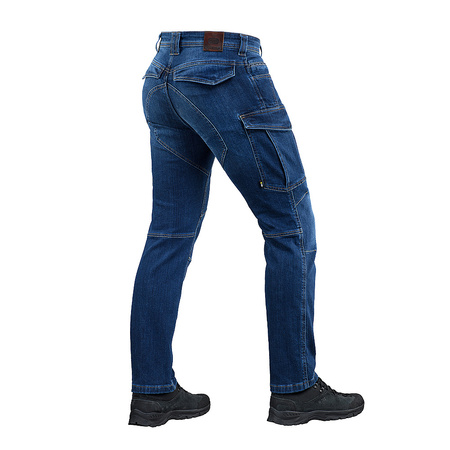 M-Tac spodnie Jeansowe Aggressor Dark Denim