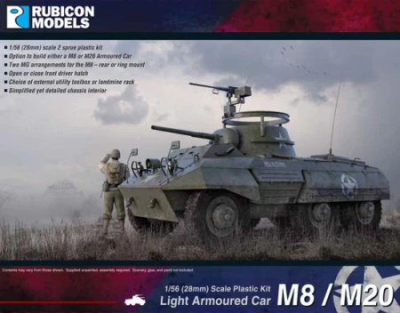 RUBICON 280028 - M8 Greyhound / M20 Scout Car