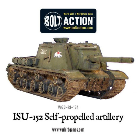 BOLT ACTION ISU-152 Self-propelled Gun