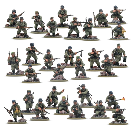 BOLT ACTION Rattenkrieg - German Veteran Infantry Starter Army