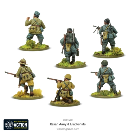 BOLT ACTION Italian Army & Blackshirts