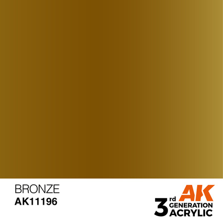 AK Interactive BRONZE – METALLIC