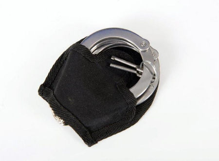 Kabura czarna z codury na kajdanki KEL-MET