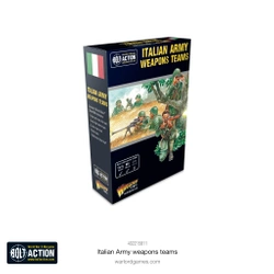 BOLT ACTION Italian Army Weapons Teams