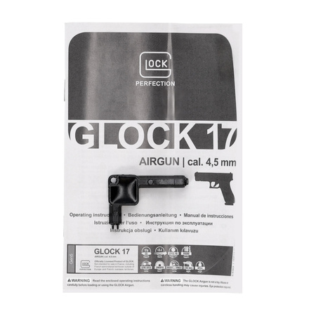 Pistolet wiatrówka Glock 17 blowback 4,5 mm BB CO2 Umarex