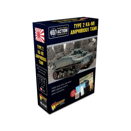 BOLT ACTION Japanese Type 2 Ka-Mi amphibious tank
