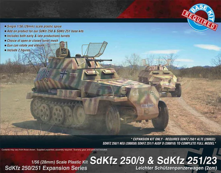 RUBICON 280048 - SdKfz 250/251 Expansion Set - SdKfz 250/9 & 251/23