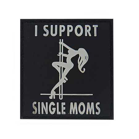Naszywka 3D I support single moms #11167