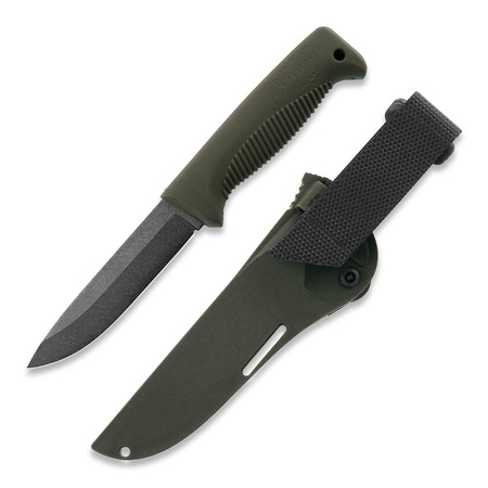 Nóż Peltonen Sissipuukko M07 Ranger Olive PTFE - pochwa kompozytowa Olive FJP135