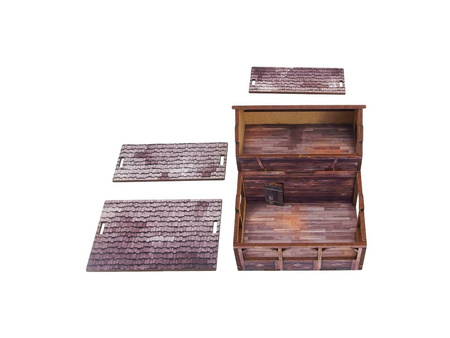 MICRO ART - WW2 Ostfront Village Workshop (1) (28mm)