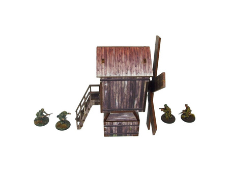 MICRO ART - WW2 Ostfront Village Windmill (1) (28mm)