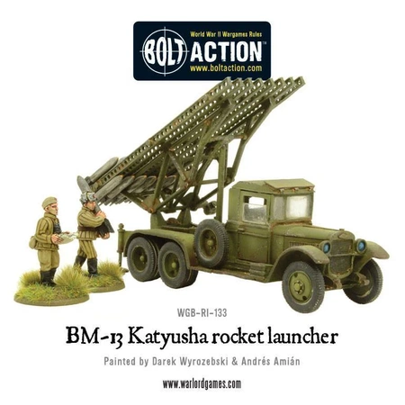 BOLT ACTION BM-13 Katyusha rocket launcher